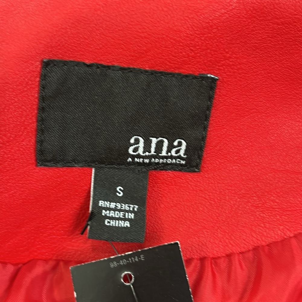 Red Moto Jacket - Picture 4 of 10